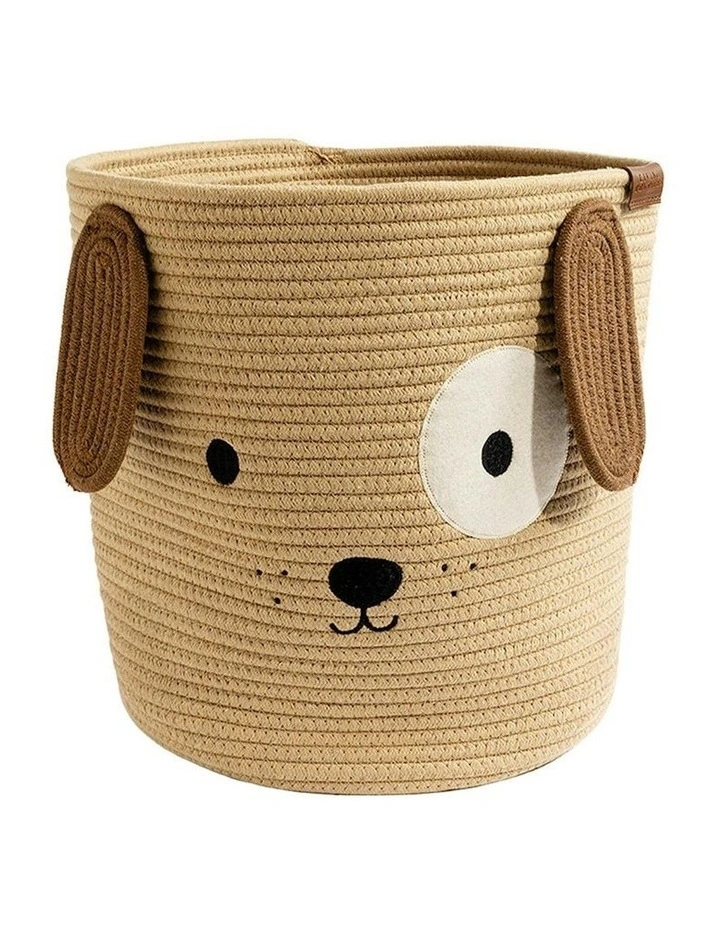 Cotton Rope Animal Hampers in Puppy image 1