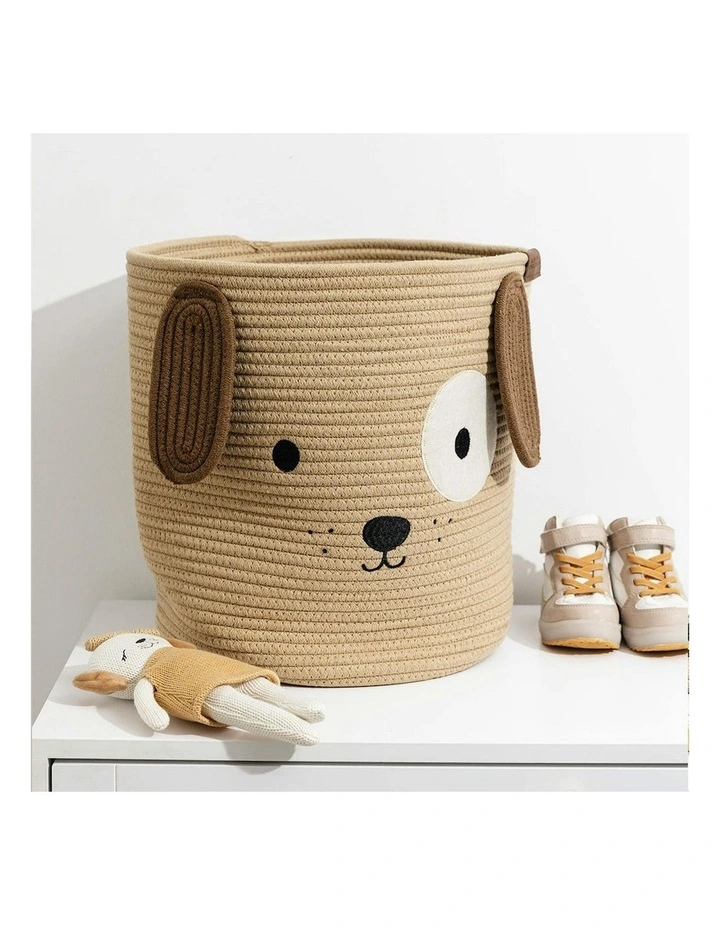 Cotton Rope Animal Hampers in Puppy image 2