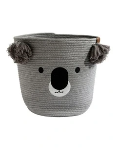 Cotton Rope Animal Hamper in Koala