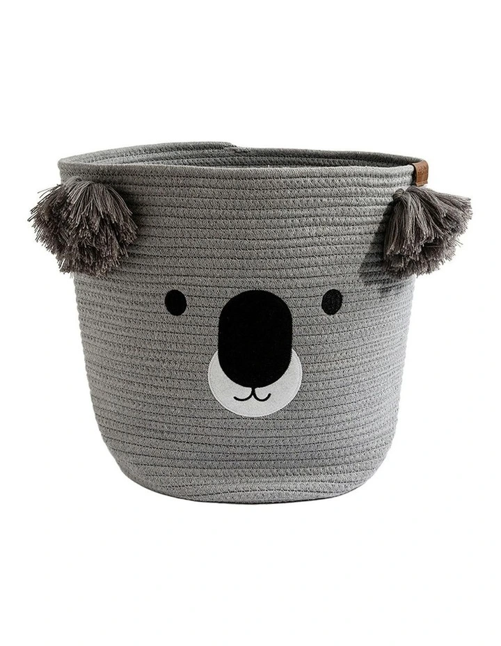 Cotton Rope Animal Hamper in Koala image 1