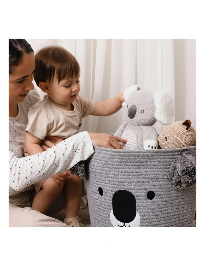 Cotton Rope Animal Hamper in Koala image 2