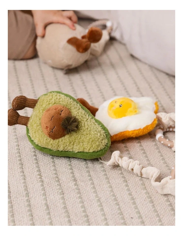 Mini Market Brunch Stroller Toys 2 Pack in Avocado & Egg on Toast image 5