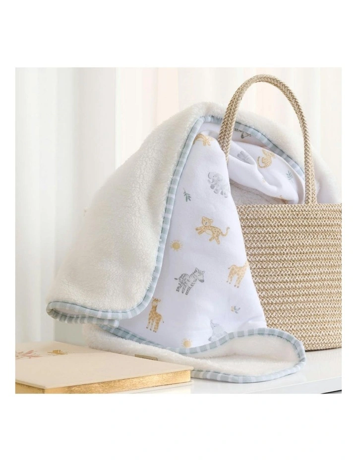 Sherpa Blanket in Multi image 4
