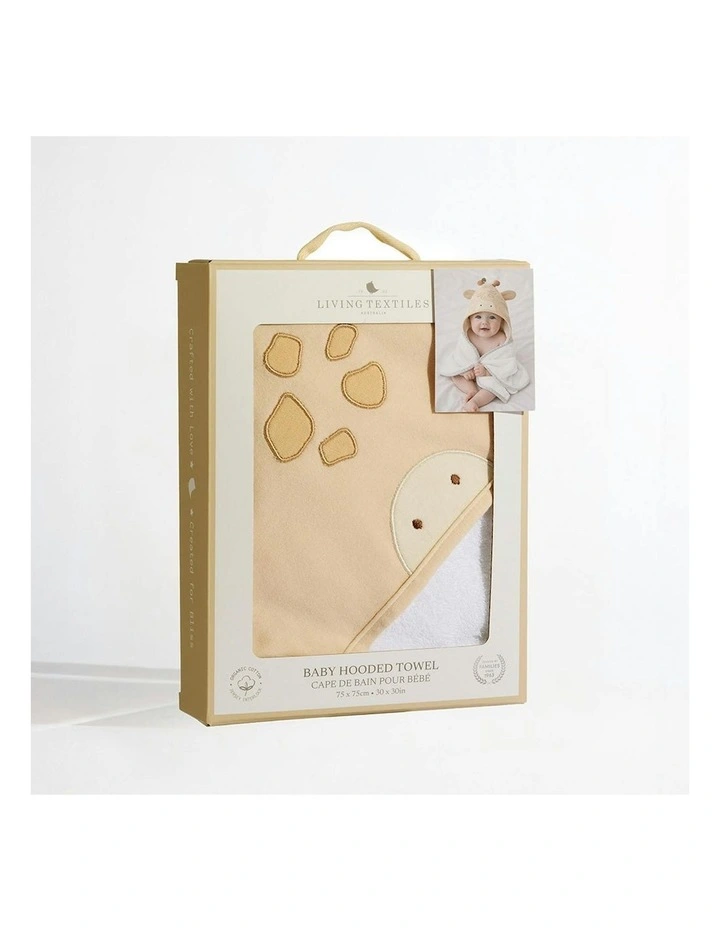 Organic Hooded Towel in Multi image 7