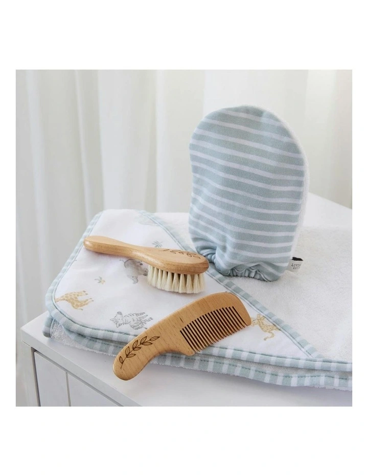 Baby Bath Gift Set 4 Piece in Multi image 5