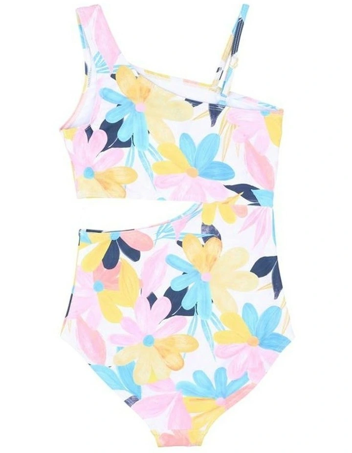 Cleo Print Swimsuit in Pink image 1
