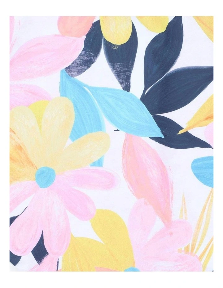 Cleo Print Swimsuit in Pink image 5