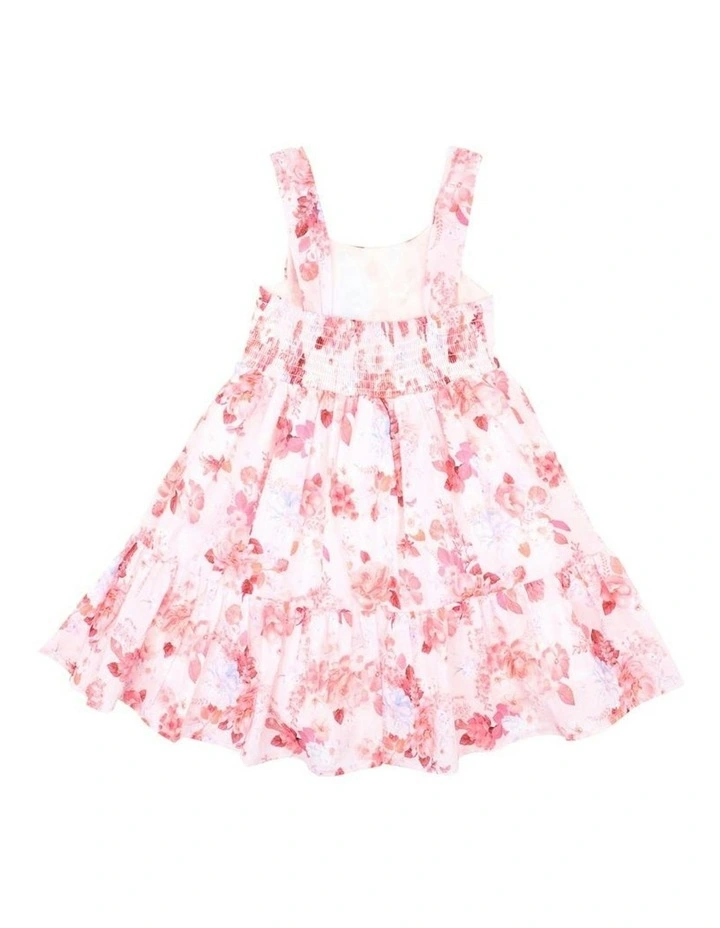 Phoebe Print Sundress (3-10 Years) in Pink image 2