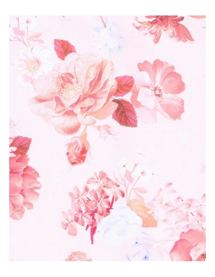 Phoebe Print Long Sleeve Sunsuit in Pink image 6
