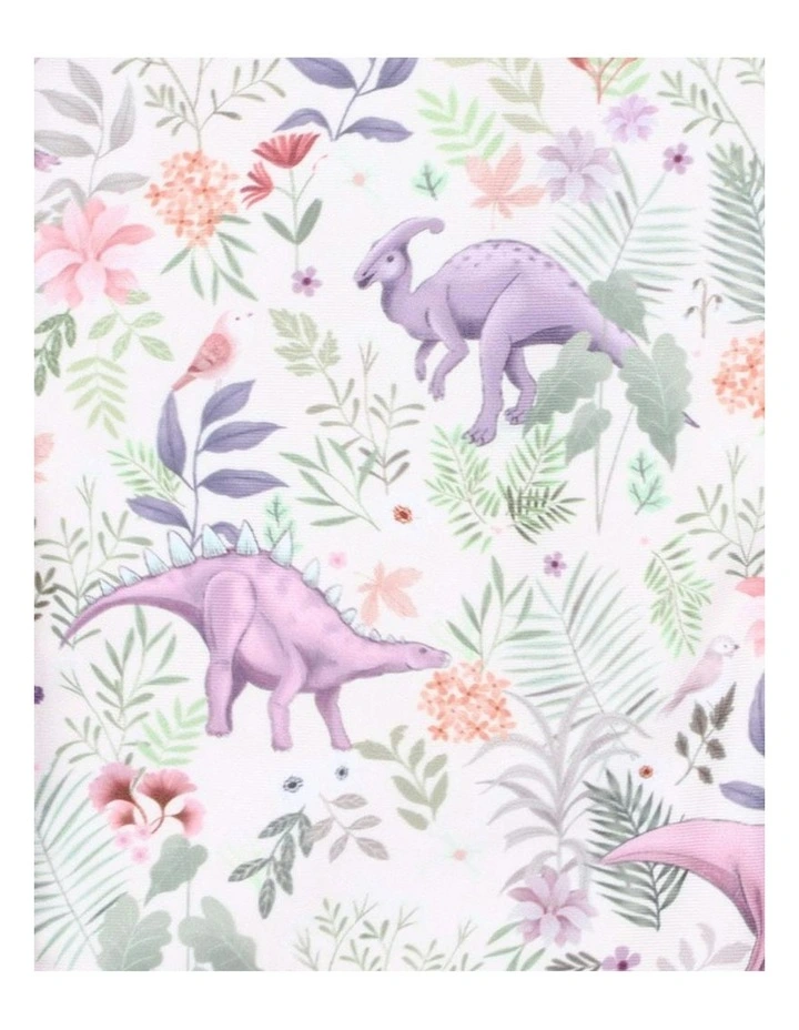 Rory Print Long Sleeve Sunsuit in Purple image 5