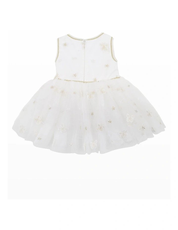 Butterfly Tutu Dress in Ivory image 2
