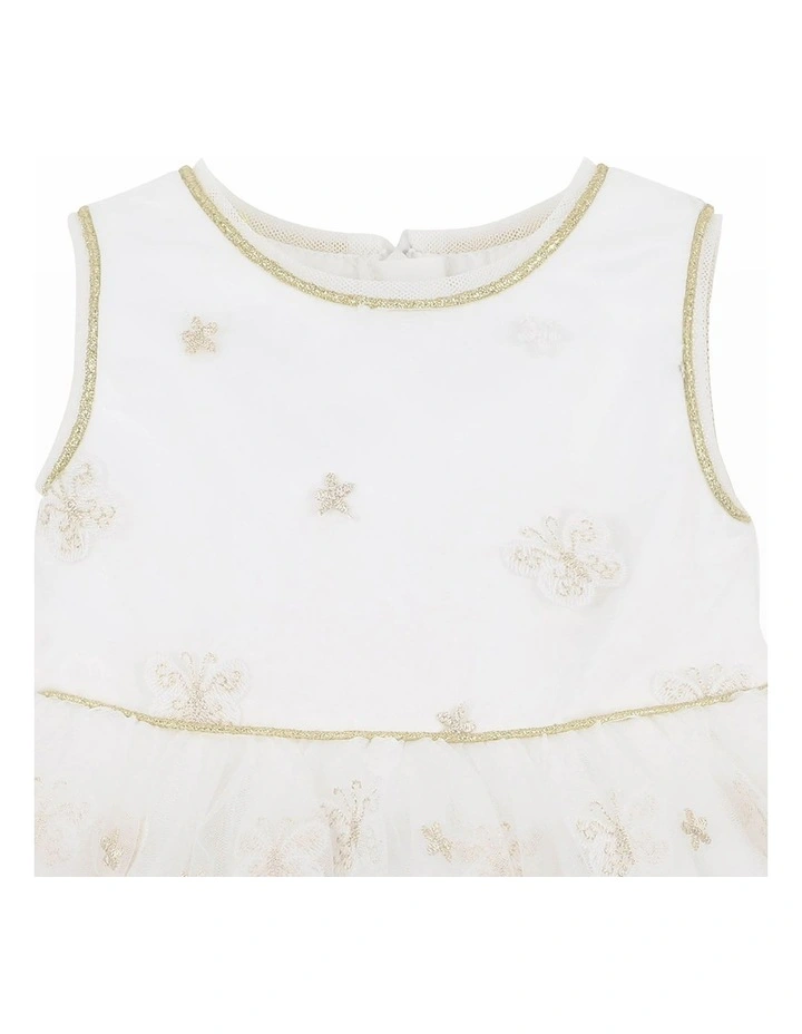 Butterfly Tutu Dress in Ivory image 4