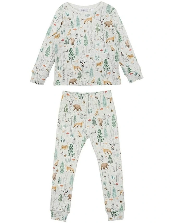 Atlas Print Pyjamas in Multi image 1