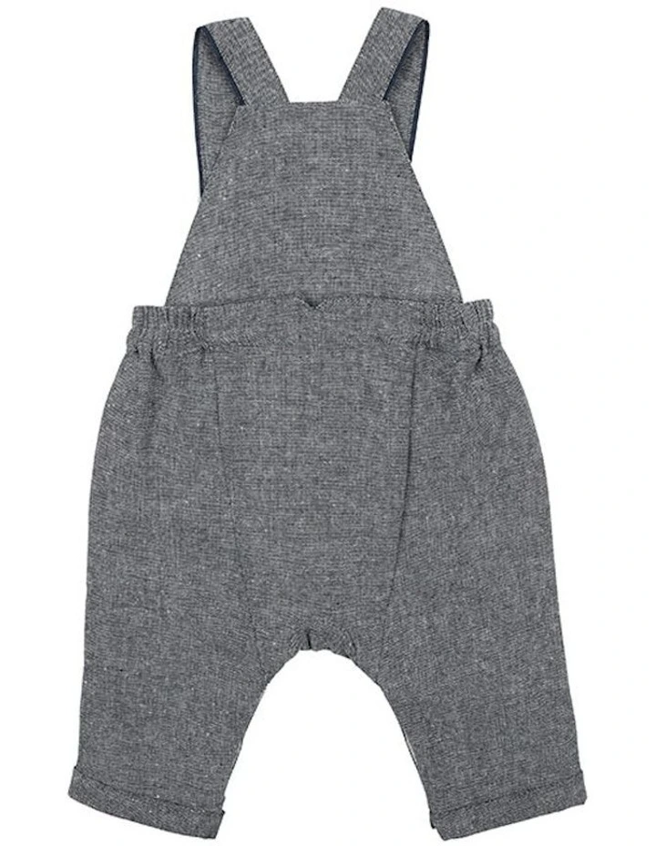 Albert Embroidery Overall in Blue image 2