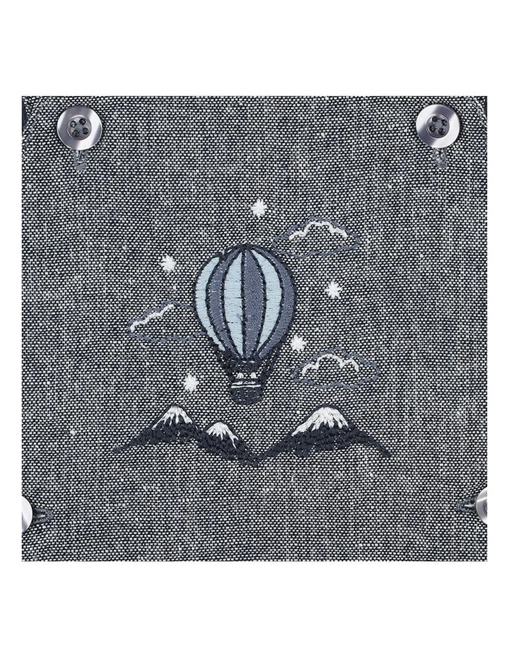 Albert Embroidery Overall in Blue image 4