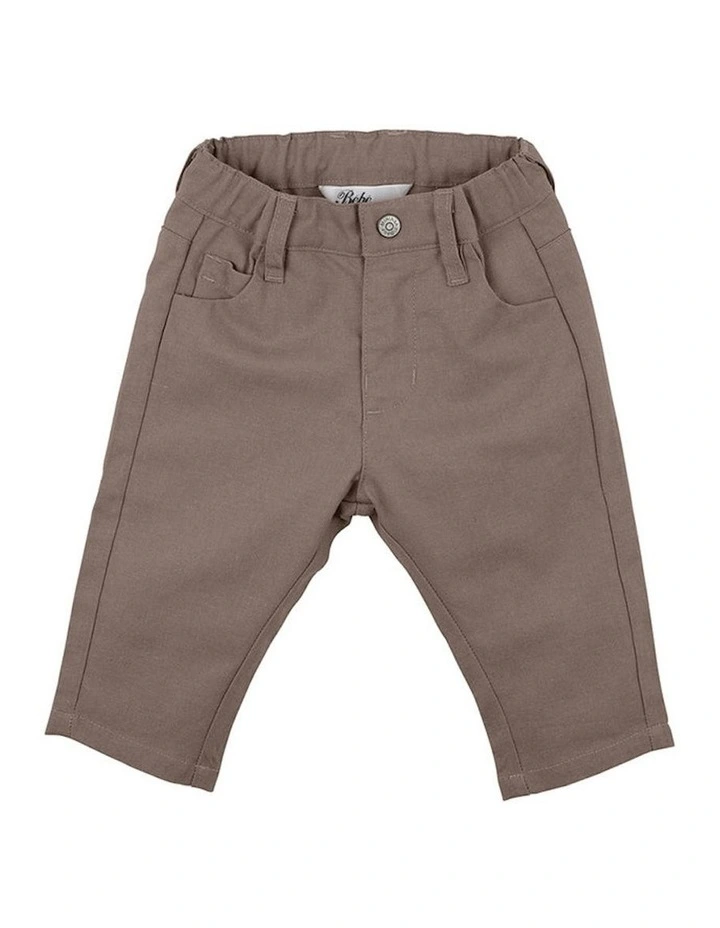 Albert Pants in Mocha image 1