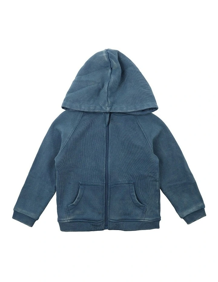 Blair Zip Hoodie (3-5 Years) in Blue image 1