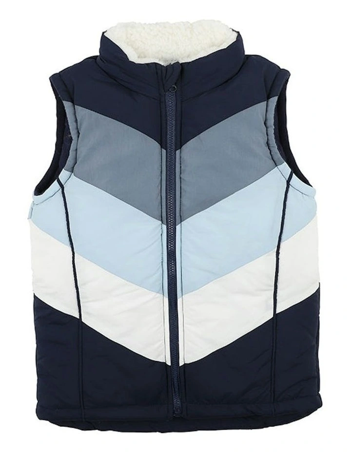 Blair Puffa Vest (3-5 Years) in Navy image 1