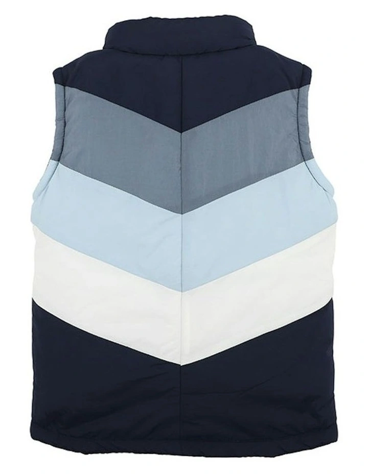 Blair Puffa Vest (3-5 Years) in Navy image 2