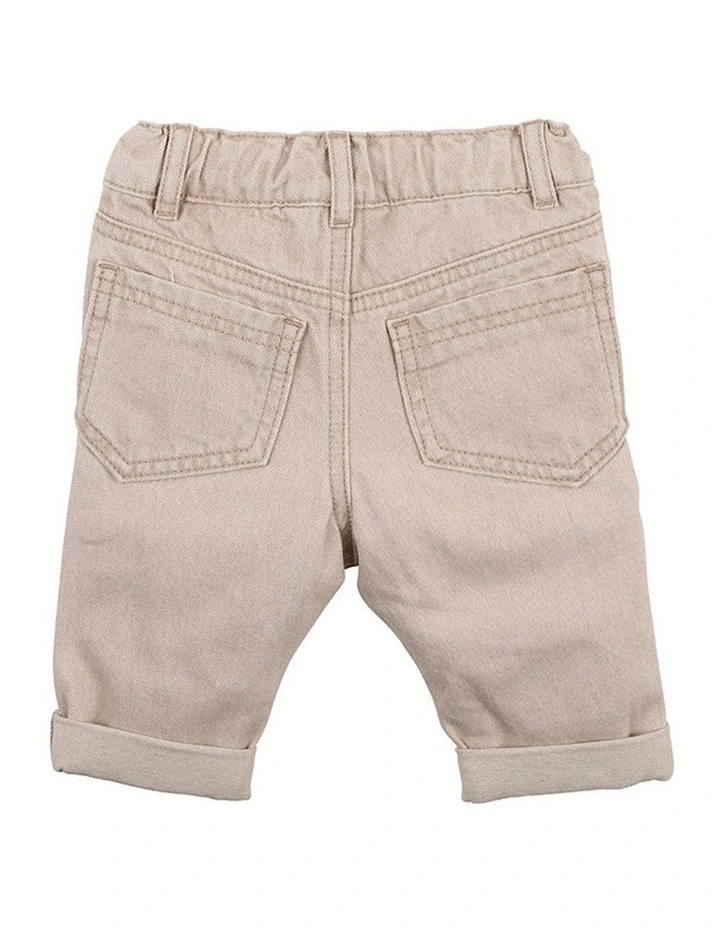 Scout Denim Pants in Stone image 2