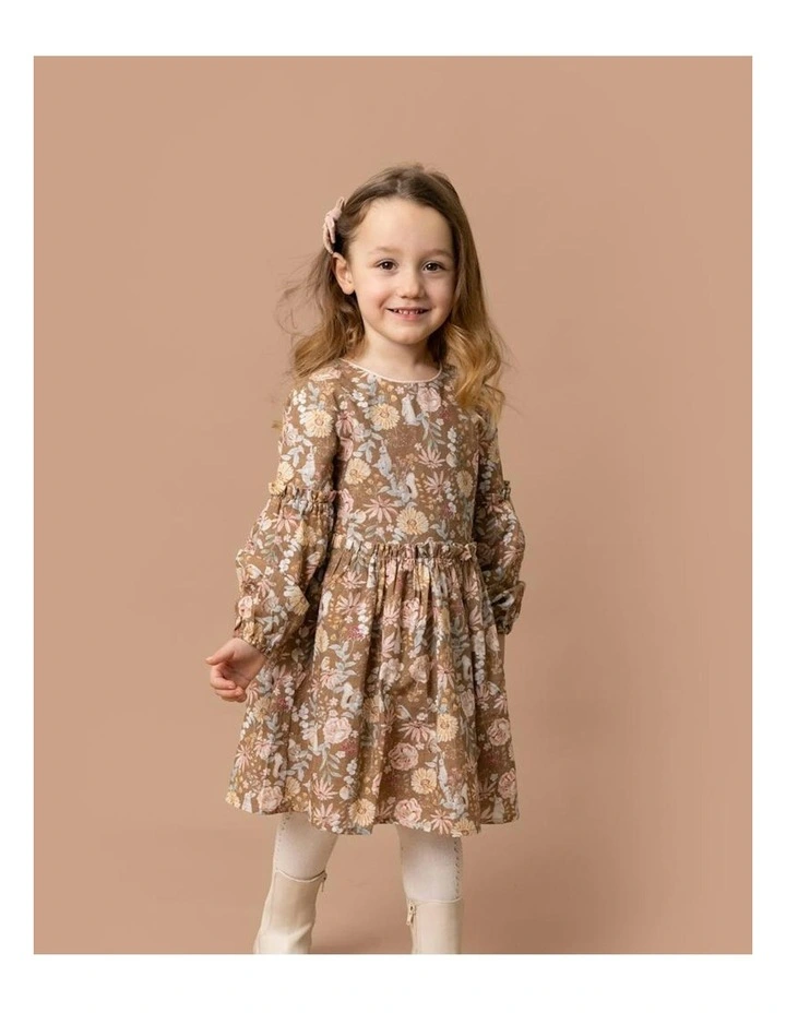 Olive Dress in Brown image 4