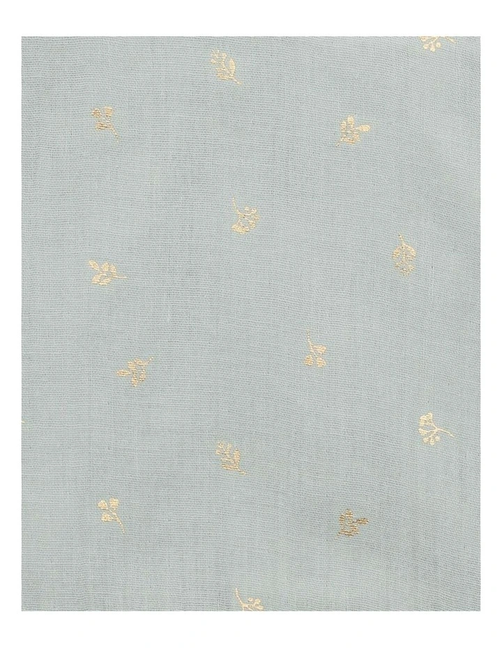 Olive Foil Print Dress in Assorted image 3