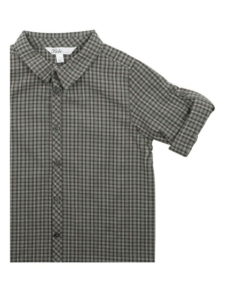 Austin Check Shirt (2-5 Years) in Multi image 3