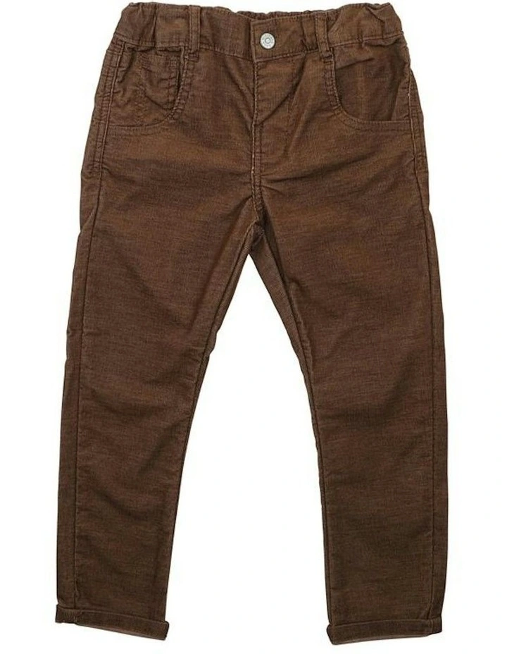 Austin Cord Pants (3-5 Years) in Brown image 1