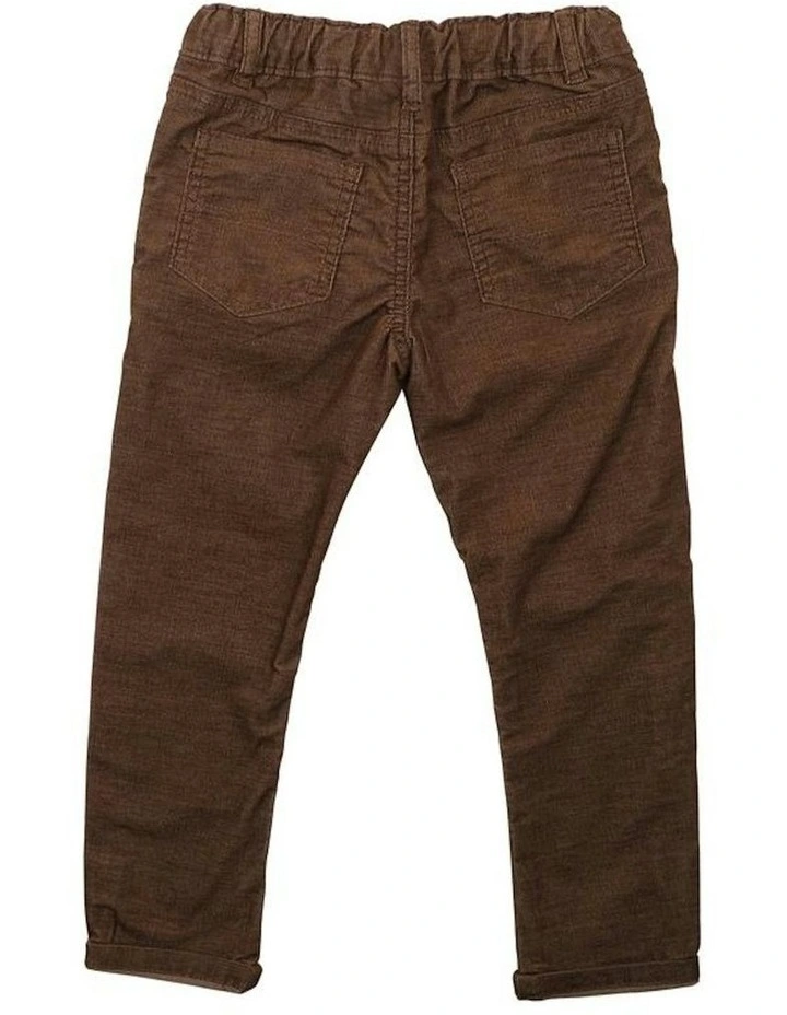Austin Cord Pants (3-5 Years) in Brown image 2