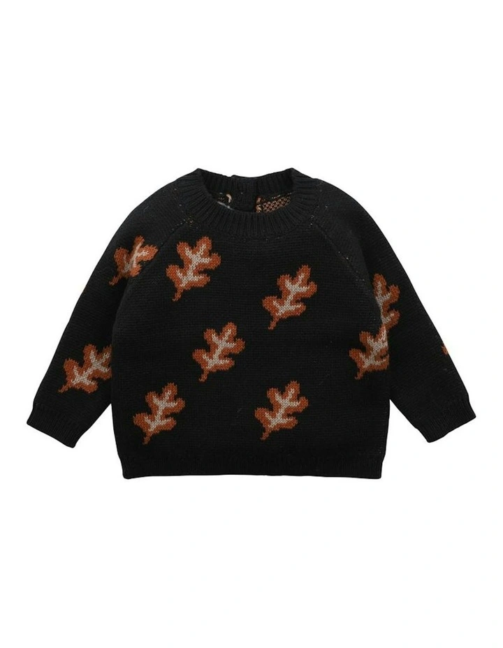 Eli Autumn Knitted Jumper in Multi image 1