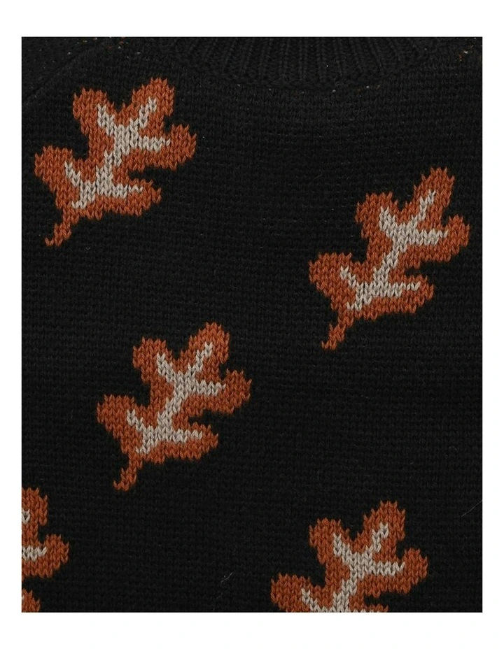Eli Autumn Knitted Jumper in Multi image 3