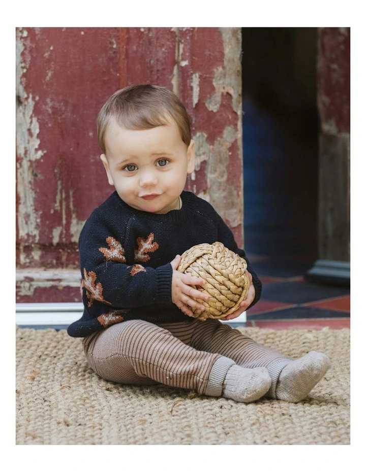 Eli Autumn Knitted Jumper in Multi image 4