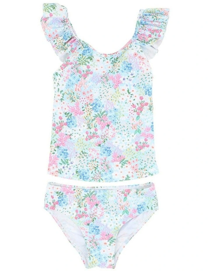 Lula Print Tankini (3-10 Years) in Multi image 1