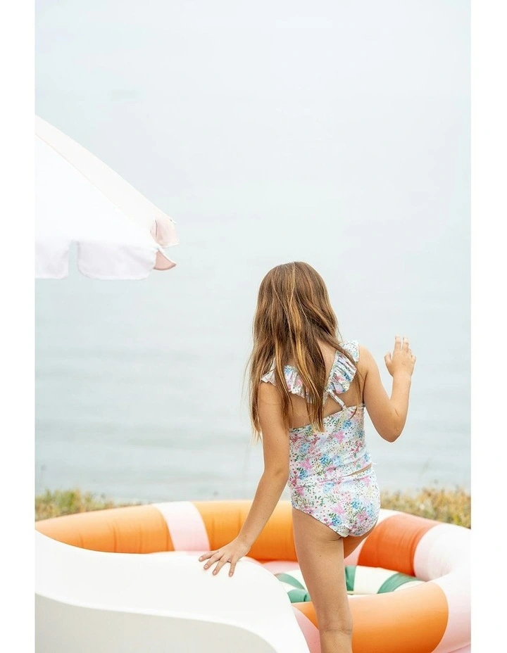 Lula Print Tankini (3-10 Years) in Multi image 3