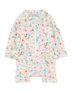 Eliana Print Long Sleeve Rash Suit in Multi