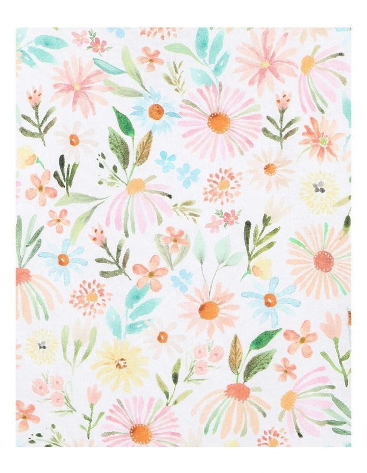 Eliana Print Long Sleeve Sunsuit 3-10 Years in Multi image 3