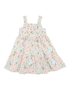 Eliana Print Sundress 3- 10 Years in Multi