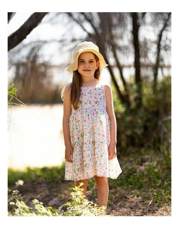 Eliana Print Sundress 3- 10 Years in Multi image 4