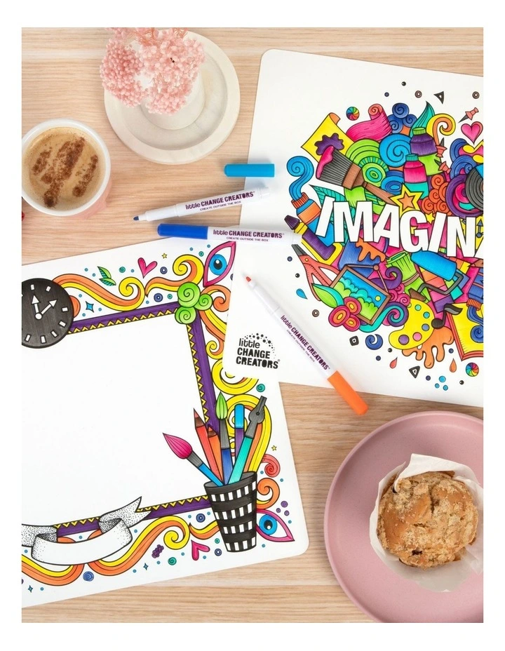 Reusable Silicone Drawing Set - Imagination image 3