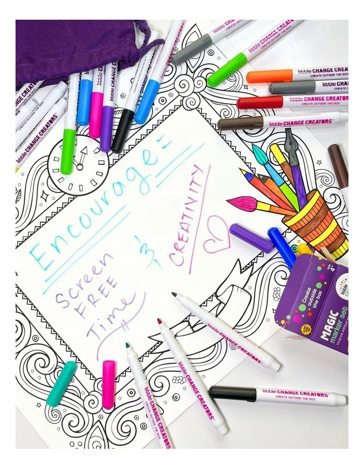 Reusable Silicone Drawing Set - Imagination image 6