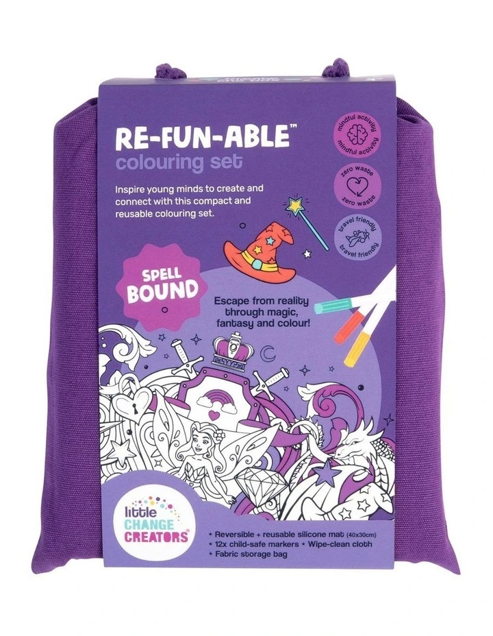 Reusable Silicone Colouring Set - Spellbound image 5