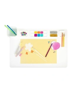 Reusable Silicone Craft Mat Set - White
