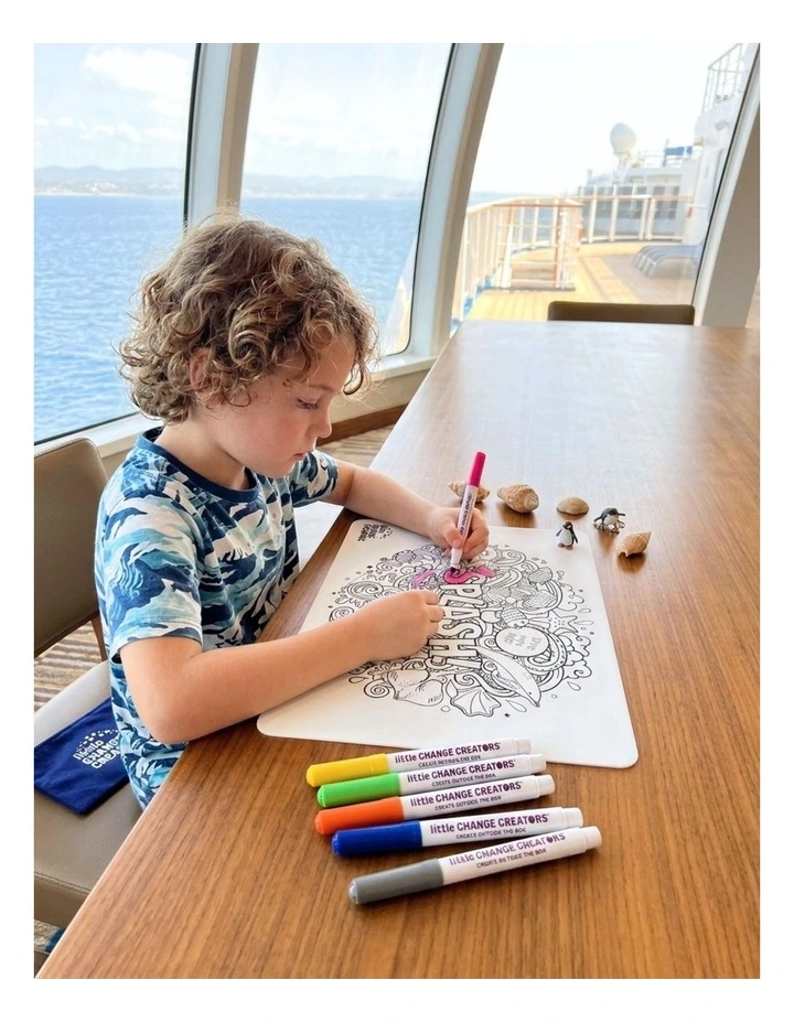 Reusable Silicone Travel Colouring Set  Splash! image 3