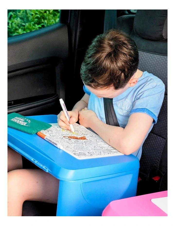 Reusable Silicone Travel Colouring Set Wild! image 2