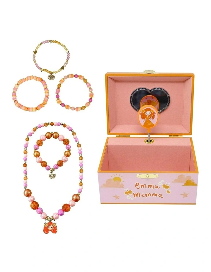Emma Memma Jewellery Box Bundle in Orange image 1