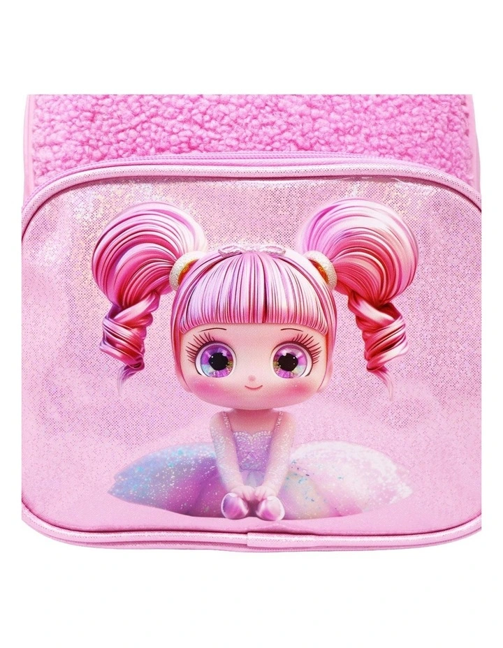 Ballerina Sparkle Backpack And Pencil Case Set in Pink image 6