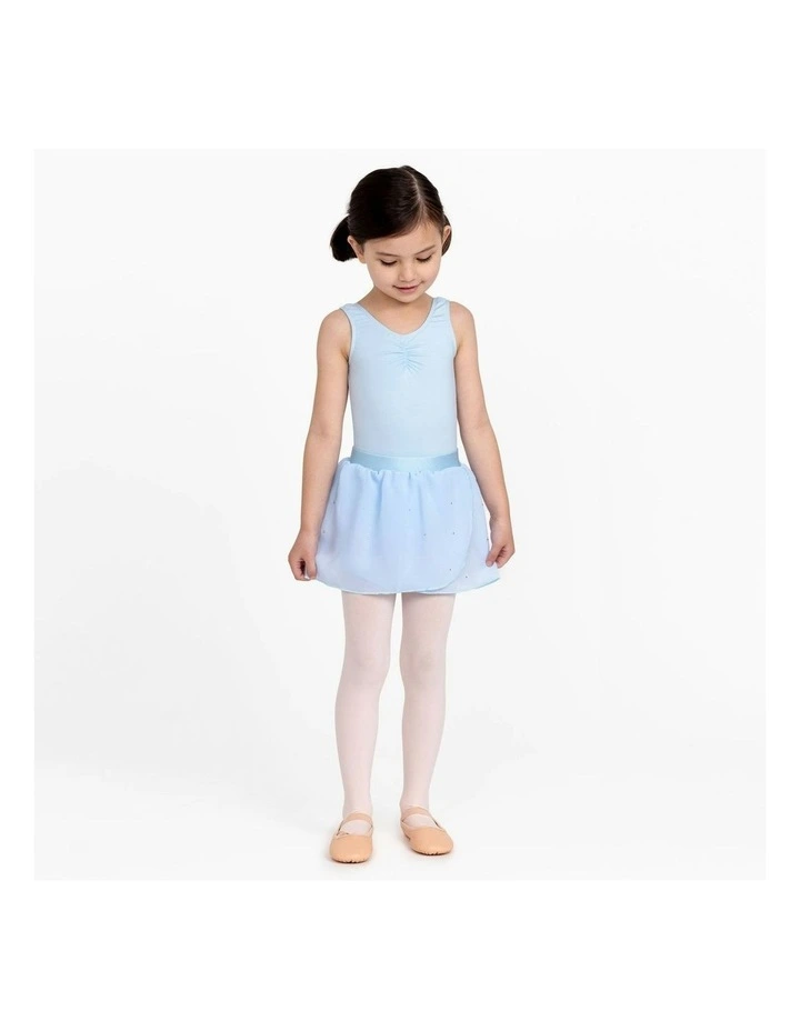 Gathered Tank Leotard in Blue image 1