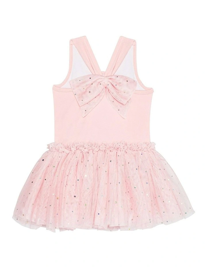 Minnie Baby Ballet Bow Back Tutu Dress in Pink image 2