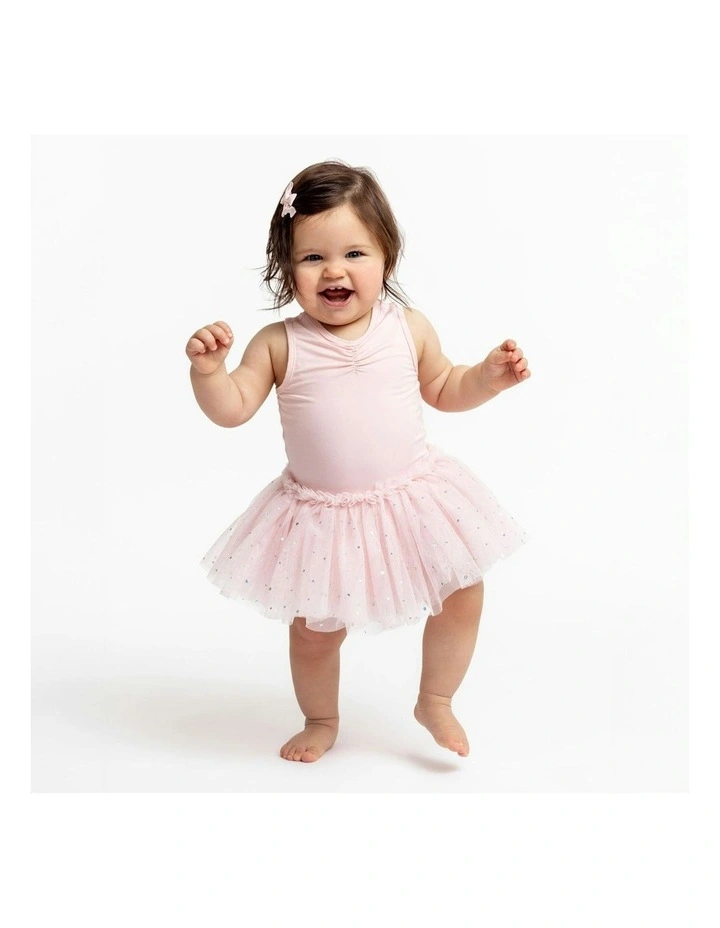 Minnie Baby Ballet Bow Back Tutu Dress in Pink image 3