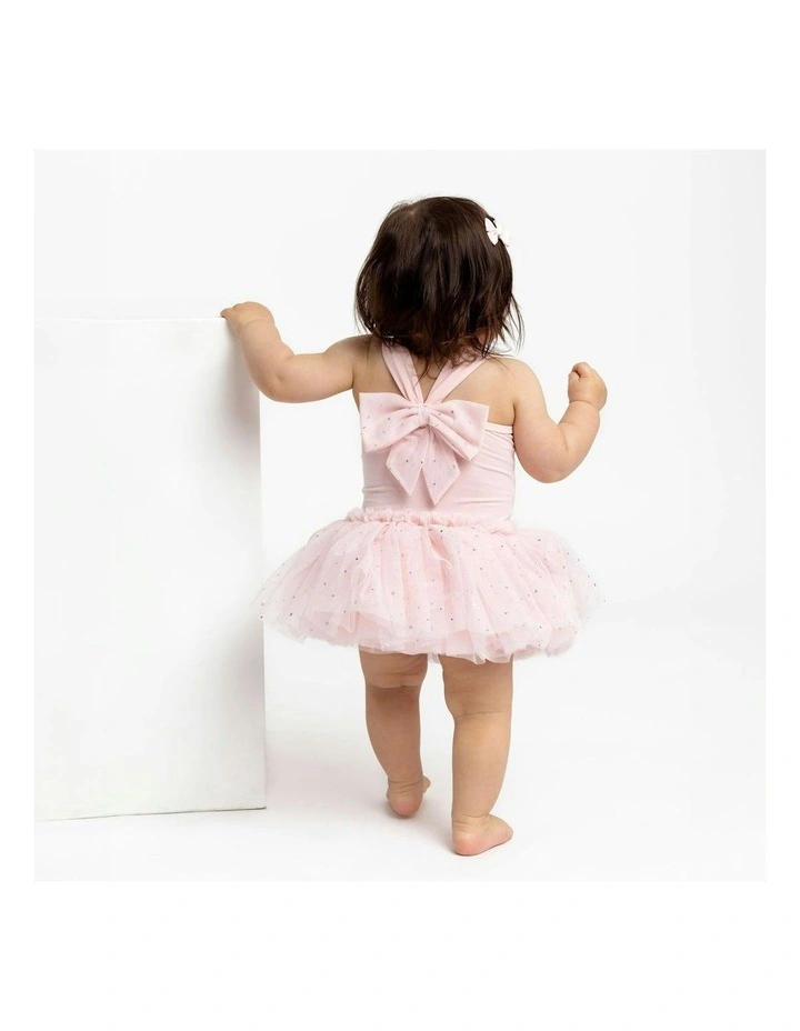 Minnie Baby Ballet Bow Back Tutu Dress in Pink image 4